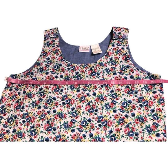 Simply Basic Vintage Floral Sleeveless Dress - Picture 9 of 11